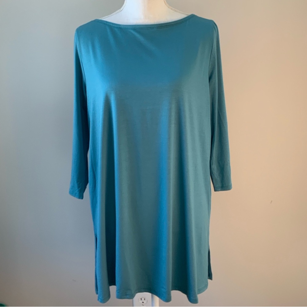 Eileen Fisher Teal Women's Top